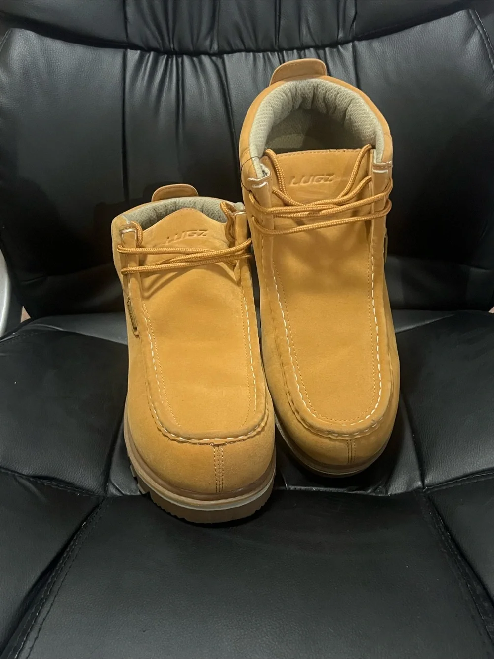 Lugz Wheat/Tan Chukka Work Boots